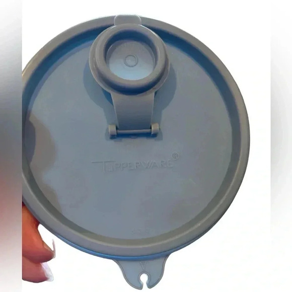 Vintage Tupperware Modular Mate #261-15  Juice Container w/Pour Lid Blue #563-8. - Picture 8 of 11
